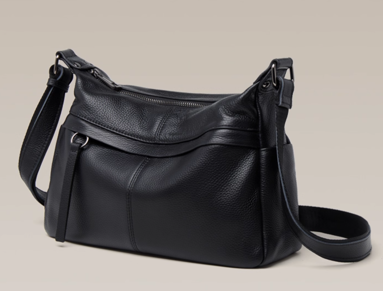 [$139.99] New versatile soft leather shoulder bag