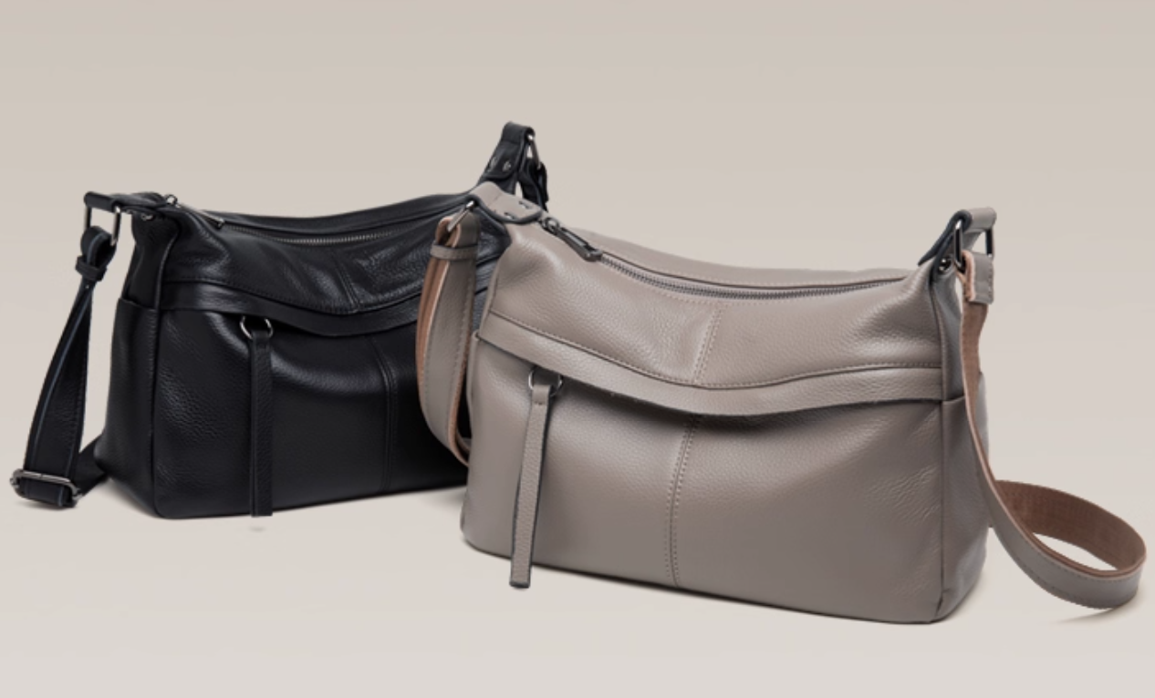 [$139.99] New versatile soft leather shoulder bag